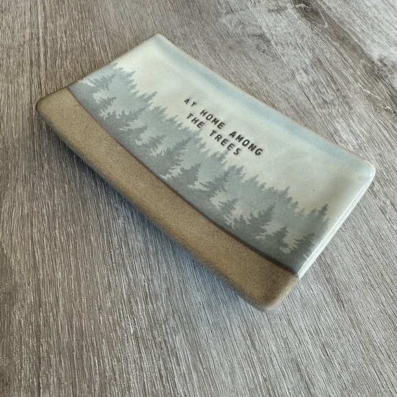 At Home Among the Trees
Spoon Rest or Hand-soap dish. - Picture 3 of 7